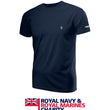 Load image into Gallery viewer, Navy Rugby RNRMC Charity T Shirt - Navy