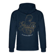 Load image into Gallery viewer, Kraken Hoodie with Small Embroidery - Navy V2