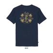 Load image into Gallery viewer, Men's Salty Sea Dog Single Colour T Shirt - Navy