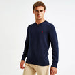 Load image into Gallery viewer, Men’s Cotton Blended V Neck Sweater