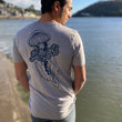 Load image into Gallery viewer, JackSpeak Jellyfish T Shirt - Grey