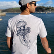 Load image into Gallery viewer, JackSpeak Jellyfish T Shirt - White