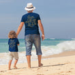 Load image into Gallery viewer, Kids' Mum Made Me Do It T Shirt - Navy