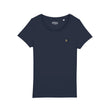Load image into Gallery viewer, Ladies' Mono Badge T Shirt - Navy