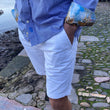 Load image into Gallery viewer, 1st Edition Men's Chino Shorts - White