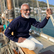 Load image into Gallery viewer, JackSpeak Guernsey Jumper - Navy