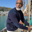 Load image into Gallery viewer, Lambswool Shooting Jumper - Navy