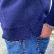 Load image into Gallery viewer, JackSpeak Guernsey Jumper - Navy