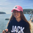 Load image into Gallery viewer, Kids' Cap - Navy / Red / Pink