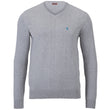 Load image into Gallery viewer, Men's 100% Cotton V Neck Jumper - Grey
