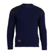 Load image into Gallery viewer, Lambswool Shooting Jumper - Navy