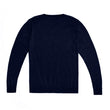 Load image into Gallery viewer, Extra Fine Merino Wool V Neck Sweater - Navy