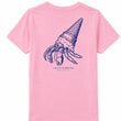 Load image into Gallery viewer, Kids Jack Speak Crab T-shirt - Pink
