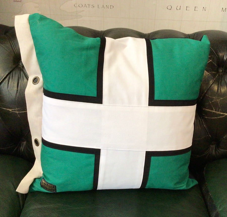 Flag Cushion - Devon 18” x 18”