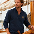 Load image into Gallery viewer, Quarter Zip - Navy
