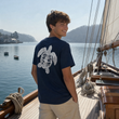 Load image into Gallery viewer, Jack Speak Turtle T-shirt - Navy Blue
