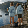 Load image into Gallery viewer, Kids' Crab Hoodie - Sky Blue
