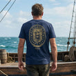 Load image into Gallery viewer, The Pirate T Shirt - Navy Blue
