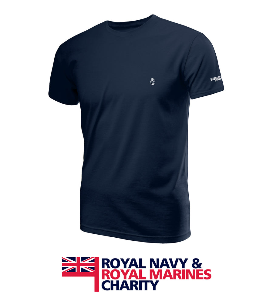 Navy Rugby RNRMC Charity T Shirt - Navy