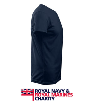 Navy Rugby RNRMC Charity T Shirt - Navy