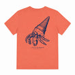 Load image into Gallery viewer, Jack Speak Crab T-shirt - Coral
