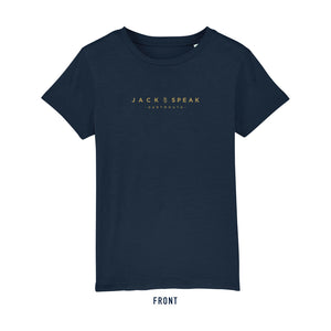 Kids' Mum Made Me Do It T Shirt - Navy