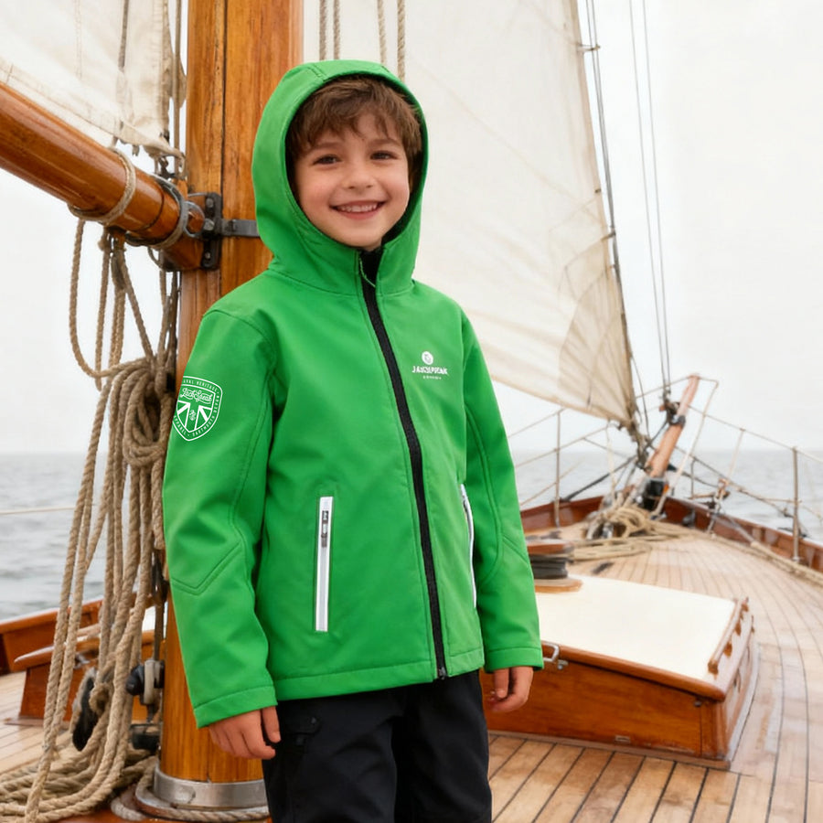 Kid’s JackSpeak Softshell Jacket - Green