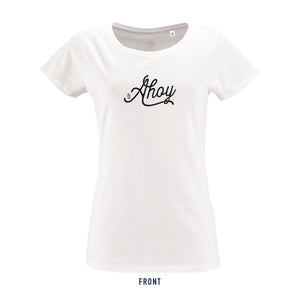 Ladies Ahoy T Shirt - White