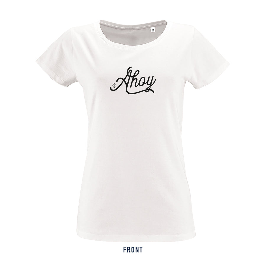 Ladies Ahoy T Shirt - White