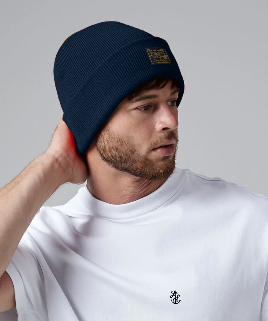 Cuffed Beanie - Navy