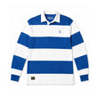 Load image into Gallery viewer, Striped Rugby Shirt - Royal Blue &amp; White
