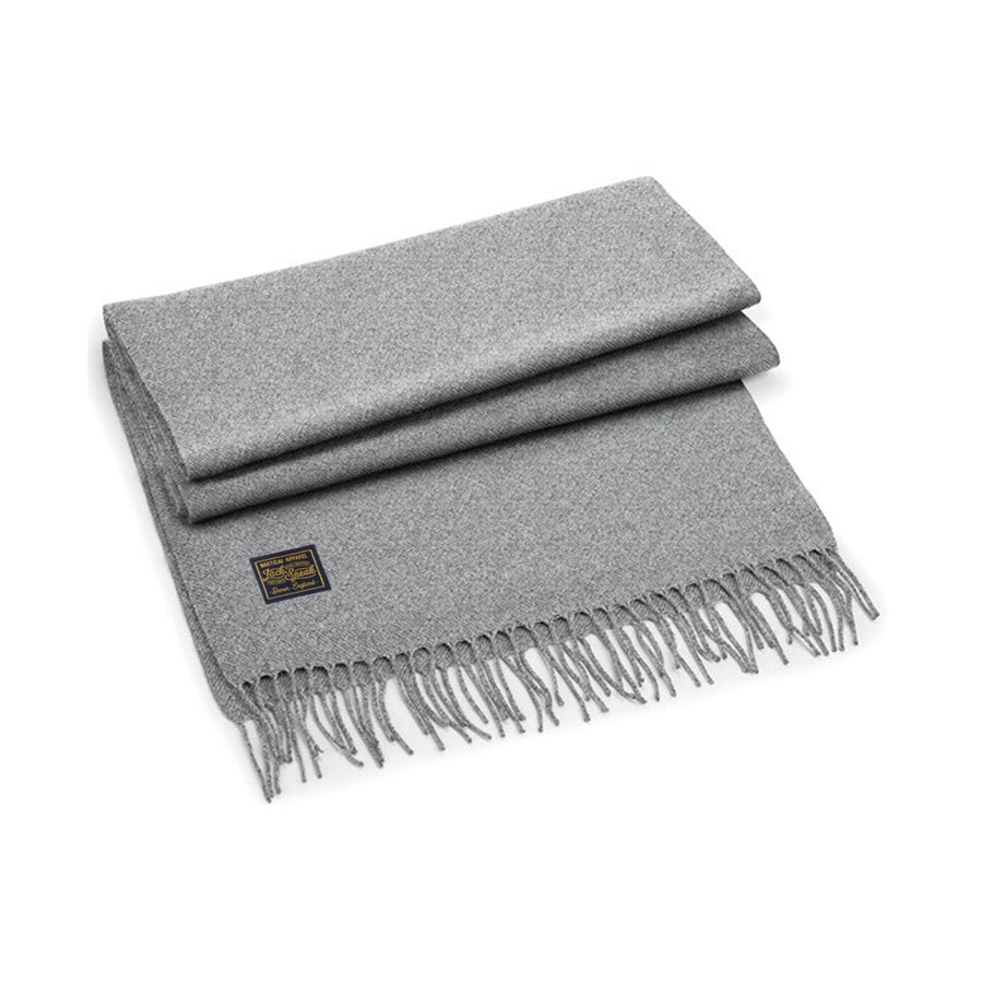 Classic Woven Scarf -  Grey