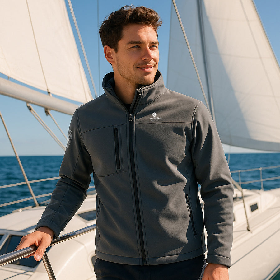Men’s Dark Grey JackSpeak Softshell Jacket