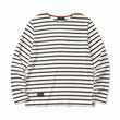 Load image into Gallery viewer, Ladies' White &amp; Navy Breton
