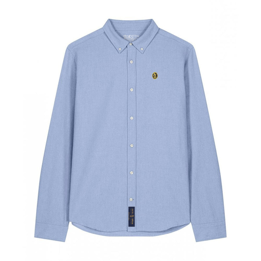 Ladies Sky Blue Oxford Shirt