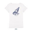 Load image into Gallery viewer, Ladies' Crab T Shirt - White
