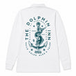 Load image into Gallery viewer, Men's White Dolphin Inn Rugby Shirt
