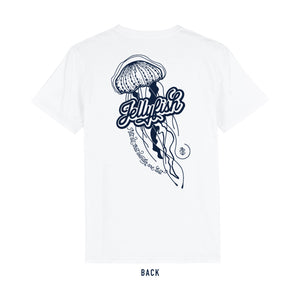 JackSpeak Jellyfish T Shirt - White