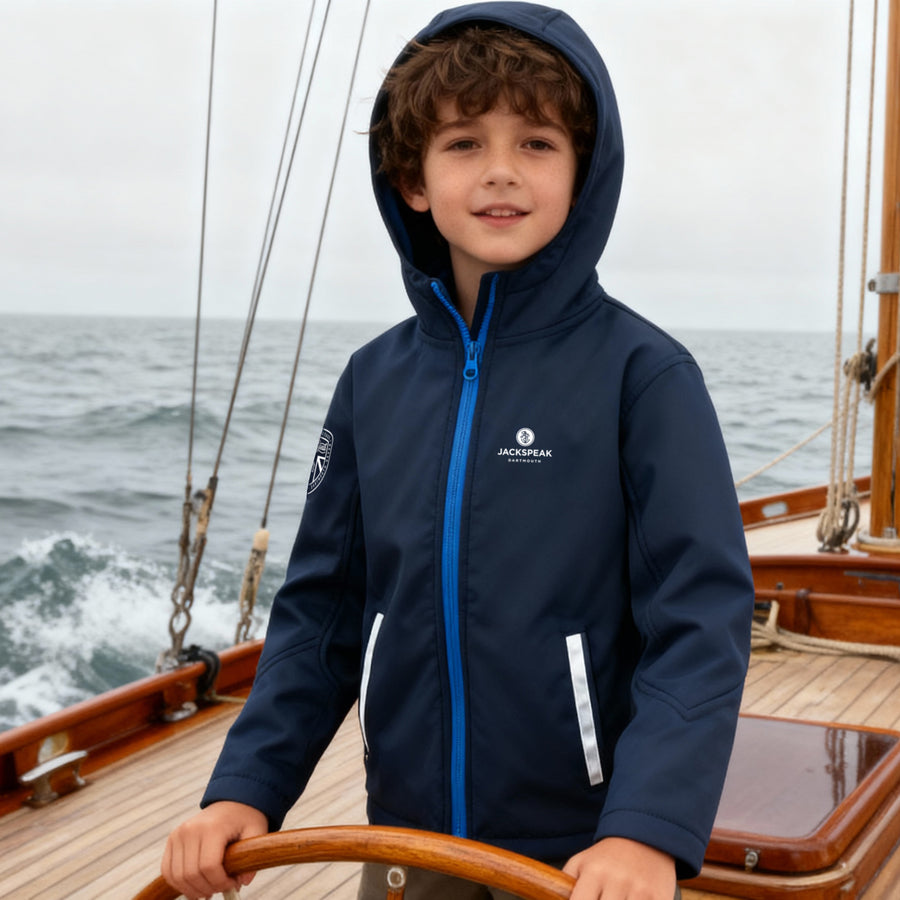 Kid’s JackSpeak Softshell Jacket - Navy