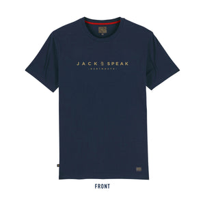 Jack o' Spades T Shirt - Navy/Gold