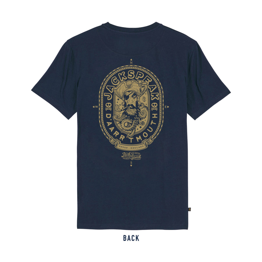 The Pirate T Shirt - Navy Blue