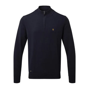 Golden Rivet Quarter Zip Jumper - Special Edition