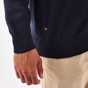 Golden Rivet Quarter Zip Jumper - Special Edition