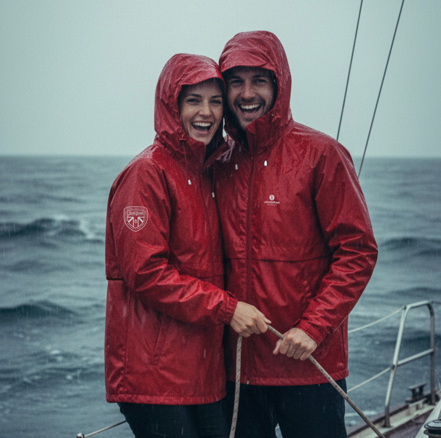 JackSpeak Red Lightweight Jacket