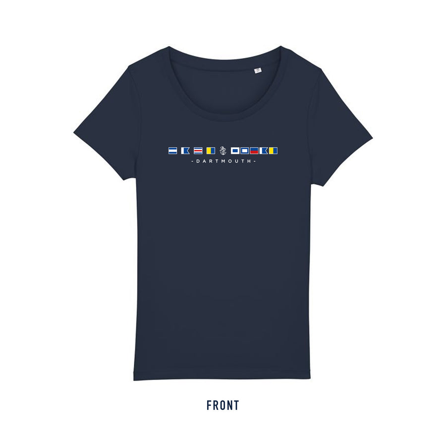 Ladies' Signals T Shirt - Navy