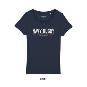 Ladies' Navy Rugby T Shirt