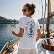 Load image into Gallery viewer, Ladies' Dolphin T Shirt - White
