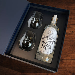 JackSpeak Gin & 2 Glasses Gift Box