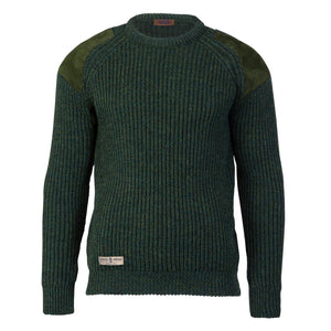 Lambswool Shooting Jumper - Green