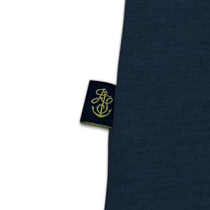 'Rum Made Me Do It' T Shirt - Navy